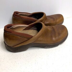 Dansko Loafers Brown Leather Slip On Shoes Size 38 - 8